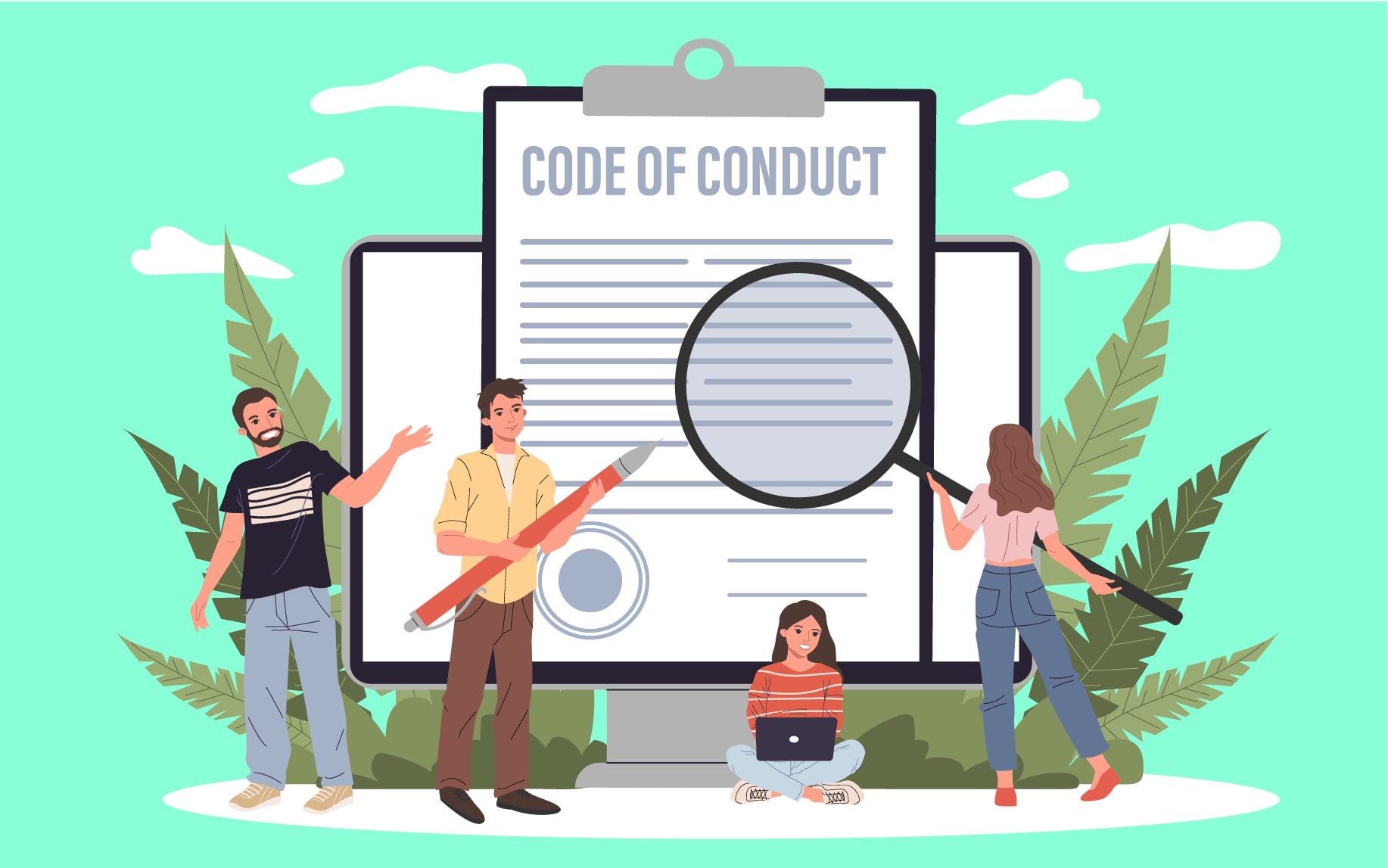 Code of Conduct Steps